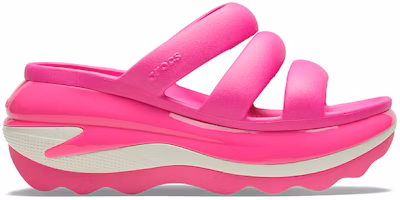 (Women) Crocs Mega Crush Triple Strap 'Pink' 209842-6TW (Women) Crocs Mega Crush Triple Strap 'Pink' 209842-6TW