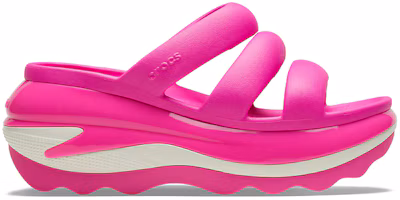 (Women) Crocs Mega Crush Triple Strap 'Pink' 209842-6TW (Women) Crocs Mega Crush Triple Strap 'Pink' 209842-6TW