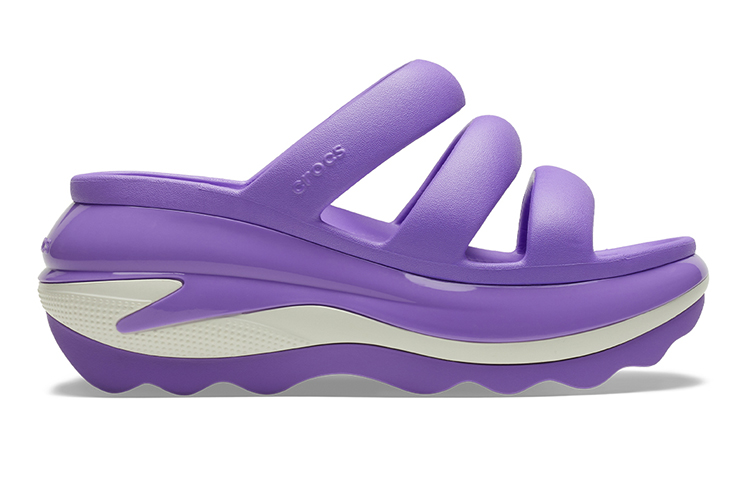 Order Crocs卡駱馳 經典光輪一字涼拖鞋 女款 銀河紫