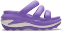 Order (W) Crocs Mega Crush Tali Tiga 'Ungu' 209842-5AJ