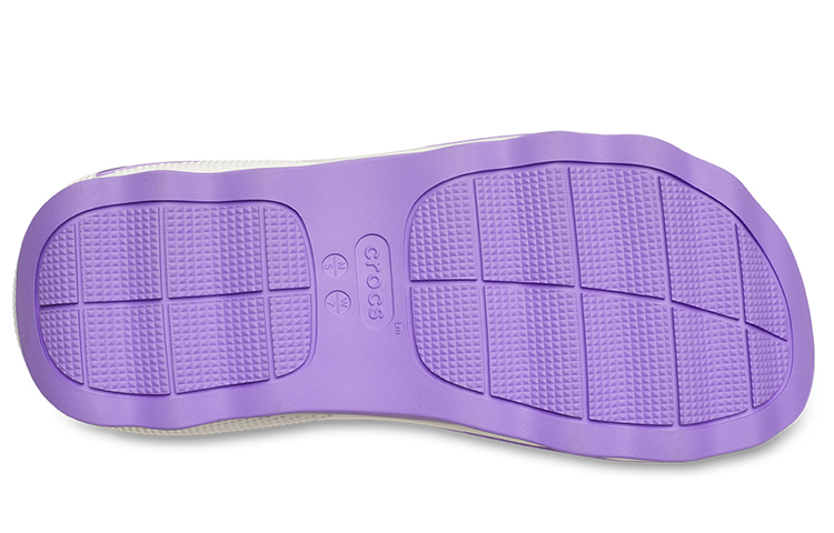 Details for Crocs卡駱馳 經典光輪一字涼拖鞋 女款 銀河紫