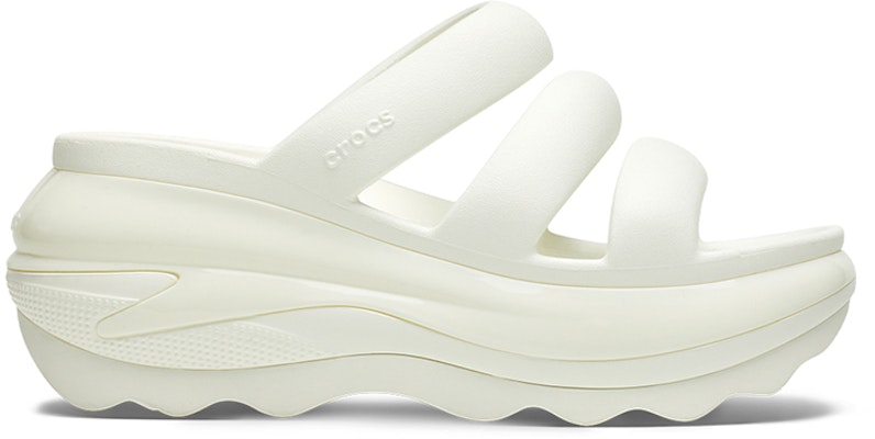 (W) Crocs Mega Crush Tali Triplo 'Chalk White' 209842-0WV Buy (W) Crocs Mega Crush Tali Triplo 'Chalk White' 209842-0WV
