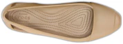 Lookbook (W) Crocs Minimalistische Casual Platte Sport Sandalen in Goudkleur 202811-710