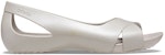 (W) Crocs Sandal Kasual Minimalis Putih Lelaki & Wanita 206106-018