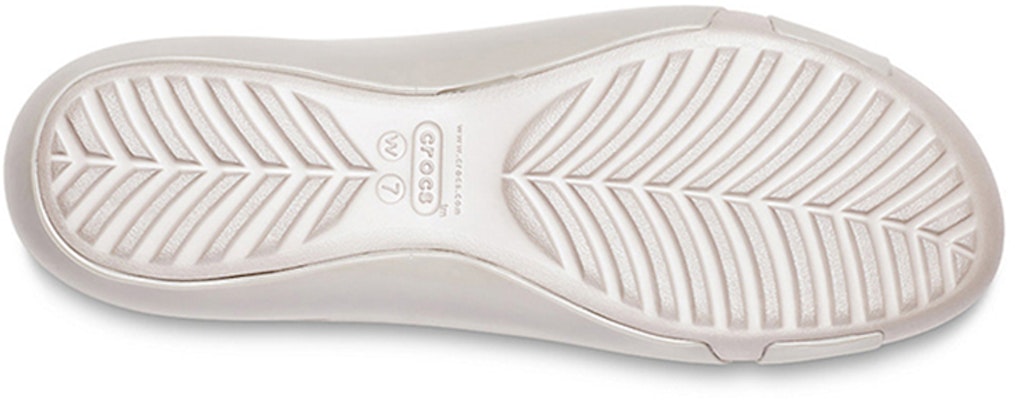(W) Crocs Sandal Santai Minimalis Putih Datar 206106-018 Details for (W) Crocs Sandal Santai Minimalis Putih Datar 206106-018