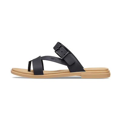 (W) Crocs Minimalistic Cozy Sports Slippers Black Brown