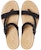 (Women) Crocs Minimalistic Cozy Sports Slippers Black Brown 206108-00W