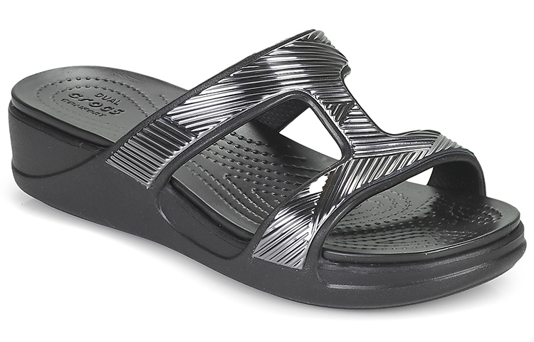 Shop (Women) Crocs Monterey 'Black Casual' 207144-001
