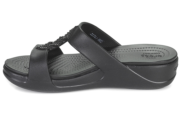 (Women) Crocs Monterey 'Fashion Casual Black' 207143-001