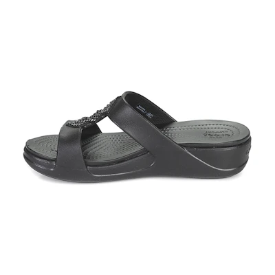 (W) Crocs Monterey 'Fashion Casual Black'
