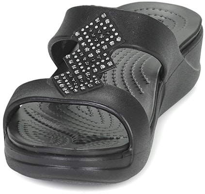 (W) Crocs 蒙特雷'时尚休闲黑' 207143-001 Shop (W) Crocs 蒙特雷'时尚休闲黑' 207143-001