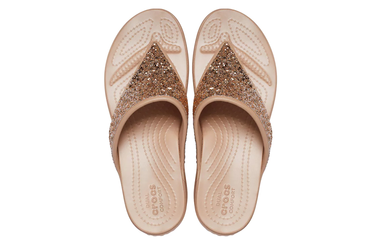 Purchase (Women) Crocs Monterey 'Gold Sequin Platform' 207273-710
