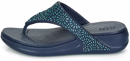 (Women) Crocs Monterey 'Metallic Blue' 206343-410 (Women) Crocs Monterey 'Metallic Blue' 206343-410