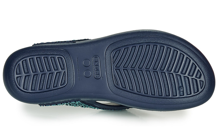 Details for (Women) Crocs Monterey 'Metallic Blue' 206343-410