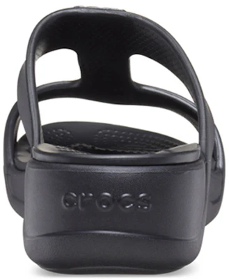 (Women) Crocs Monterey 'Metallic Wedge Black' 206319-0GQ Details for (Women) Crocs Monterey 'Metallic Wedge Black' 206319-0GQ