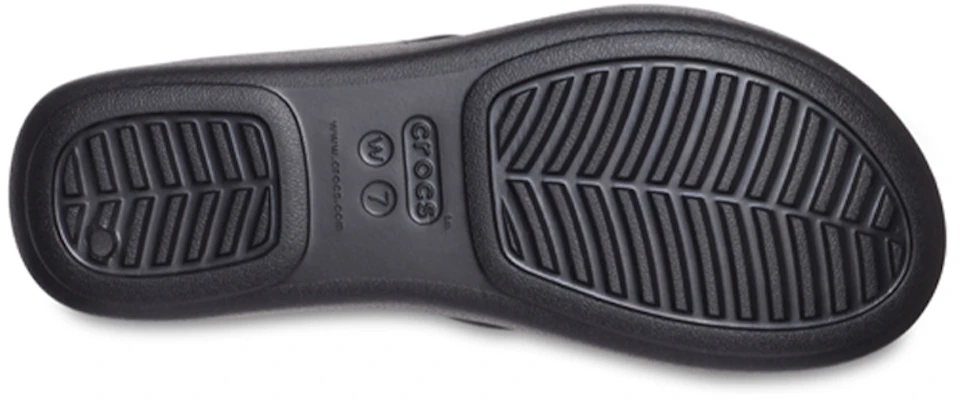 (Women) Crocs Monterey 'Metallic Wedge Black' 206319-0GQ Sizing (Women) Crocs Monterey 'Metallic Wedge Black' 206319-0GQ