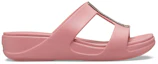 Order (W) Crocs Monterey 'Sandalia Casual Rosa con Cuña Simple' 206319-61Z