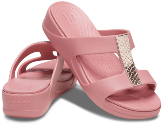 (W) Crocs Monterey 'Sandalia Casual Rosa con Cuña Simple' 206319-61Z Shop (W) Crocs Monterey 'Sandalia Casual Rosa con Cuña Simple' 206319-61Z