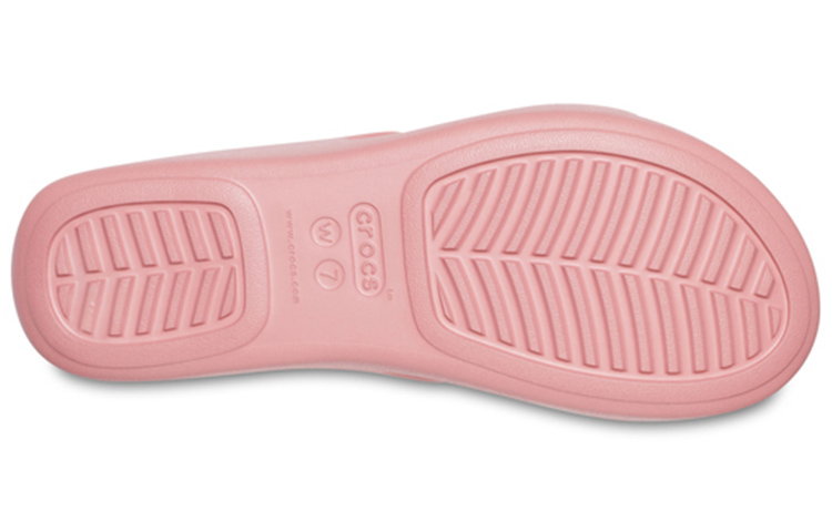 Sizing (W) Crocs Monterey 'Sandalia Casual Rosa con Cuña Simple' 206319-61Z