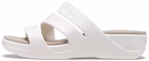 (Women) Crocs Monterey 'White Comfort Thick Sole' 206304-159 (Women) Crocs Monterey 'White Comfort Thick Sole' 206304-159
