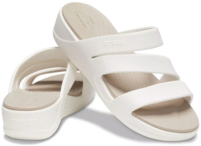 (W) クロックス モントレー 厚底白 (Kurokkusu Montorē Atsuzoko Shiro) 206304-159 Shop (W) クロックス モントレー 厚底白 (Kurokkusu Montorē Atsuzoko Shiro) 206304-159