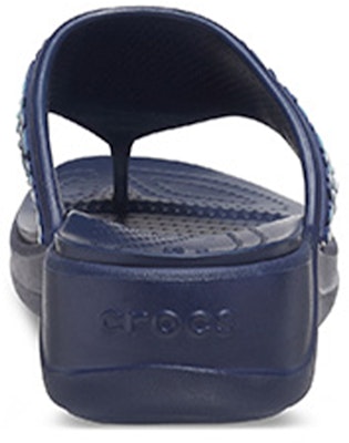(W) Crocs Monterey Sandalias de Tira con Cuentas Azul Oscuro 206851-410 Details for (W) Crocs Monterey Sandalias de Tira con Cuentas Azul Oscuro 206851-410