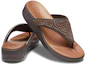 Shop (Women) Crocs Monterey Flip-Flop 'Glitter Brown' 206343-25M