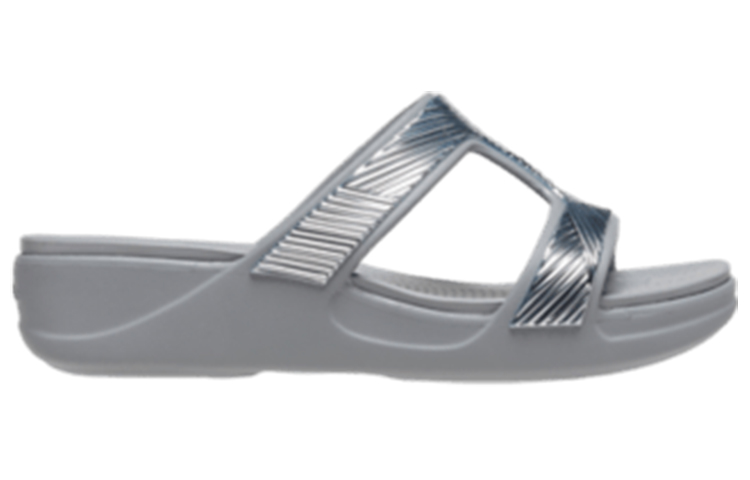 Order (Women) Crocs Monterey Metallic 'Grey' 207144-007