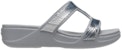 (W) Crocs Monterey Metallic 'Kelabu' 207144-007