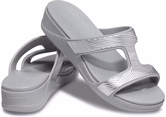 (W) Crocs Monterey Metálico 'Gris' 207144-007 Shop (W) Crocs Monterey Metálico 'Gris' 207144-007