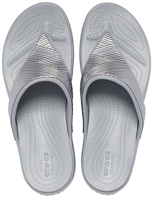 (W) Crocs Monterey Metallic Minimalistische Silber-Grau Slipper ''Silber Grau'' 206850-040 Purchase (W) Crocs Monterey Metallic Minimalistische Silber-Grau Slipper ''Silber Grau'' 206850-040
