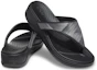 Lookbook (Women) Crocs Monterey Metallic Stylish Black Slippers 206850-001