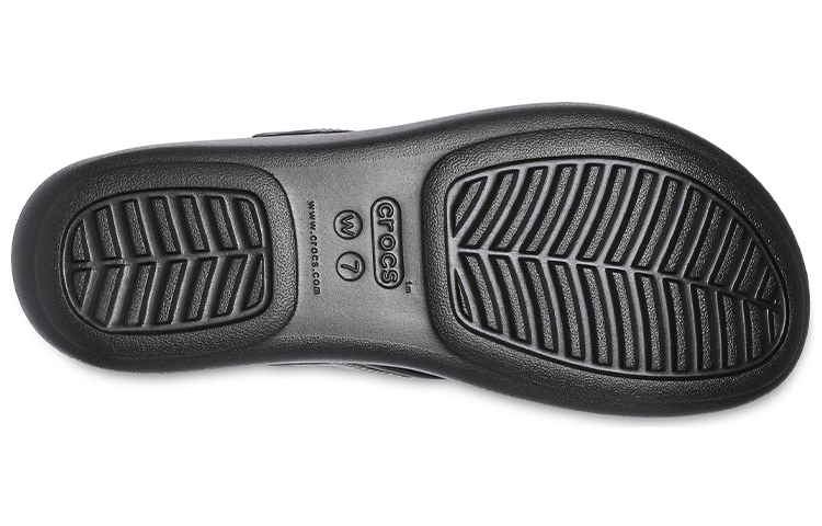 Details for (Women) Crocs Monterey Metallic Stylish Black Slippers 206850-001