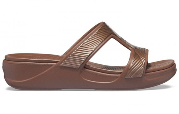 (W) Crocs 蒙特雷棕色休闲拖鞋 207144-854 Order (W) Crocs 蒙特雷棕色休闲拖鞋 207144-854