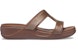 (W) Selipar Crocs Monterey 'Coklat Kasual' 207144-854
