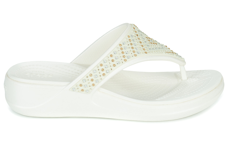 Order (Women) Crocs Monterey Strappy Flip 'White' 206843-159