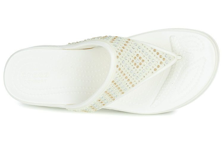 Lookbook (Women) Crocs Monterey Strappy Flip 'White' 206843-159