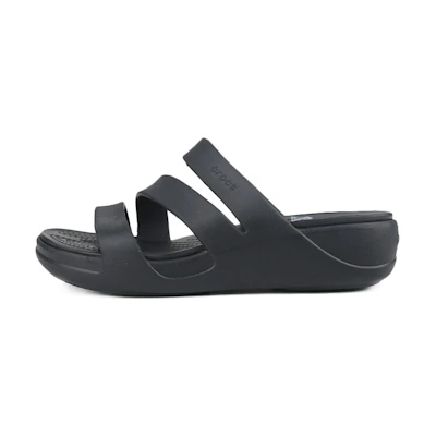 (W) Crocs Monterey Strappy Wedge
