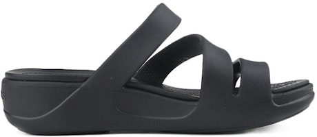 (W) Crocs Monterey Strappy Wedge Perempuan 206304-001 Order (W) Crocs Monterey Strappy Wedge Perempuan 206304-001