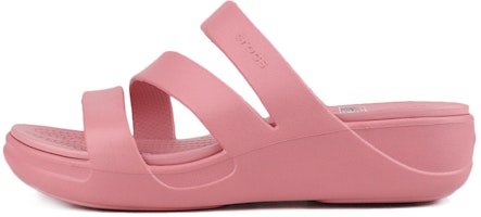(Women) Crocs Monterey Strappy Wedge 'Pink' 206304-682 (Women) Crocs Monterey Strappy Wedge 'Pink' 206304-682