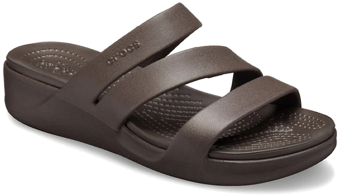 (Women) Crocs Monterey Wedge 'Deep Brown' 206304-206 Lookbook (Women) Crocs Monterey Wedge 'Deep Brown' 206304-206
