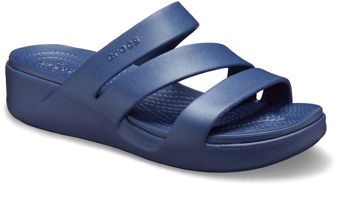 (W) Crocs 蒙特雷坡跟人字拖『海军蓝』 206304-410 Lookbook (W) Crocs 蒙特雷坡跟人字拖『海军蓝』 206304-410