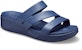 (W) Crocs Monterey Wedge Flip 'Navy' - Selipar Wedges Crocs 'Navy' 206304-410