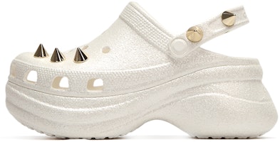 (Women) Crocs Outdoor Beach Sports Slippers White 206783-100 (Women) Crocs Outdoor Beach Sports Slippers White 206783-100