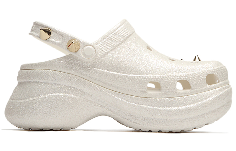 Order (W) クロックス アウトドアビーチスポーツ サンダル (ホワイト) 206783-100