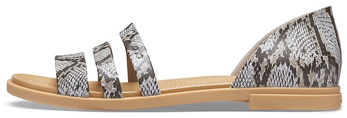 (Women) Crocs Outdoor Open-Toe Flat Sandal 'Mushroom' 206109-15W Buy (Women) Crocs Outdoor Open-Toe Flat Sandal 'Mushroom' 206109-15W