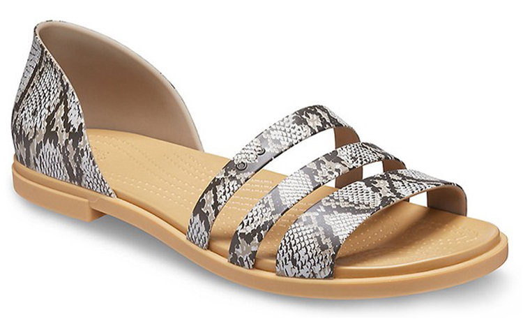 Lookbook (Women) Crocs Outdoor Open-Toe Flat Sandal 'Mushroom' 206109-15W