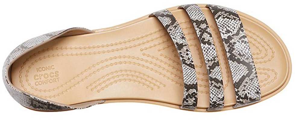 (Women) Crocs Outdoor Open-Toe Flat Sandal 'Mushroom' 206109-15W Purchase (Women) Crocs Outdoor Open-Toe Flat Sandal 'Mushroom' 206109-15W