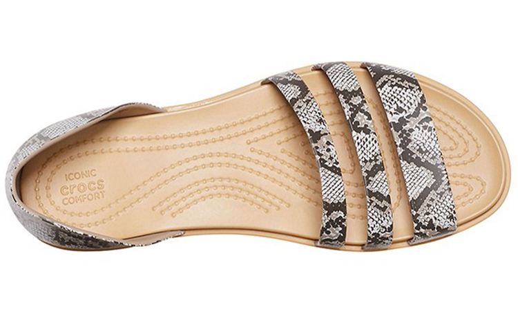 Purchase (Women) Crocs Outdoor Open-Toe Flat Sandal 'Mushroom' 206109-15W