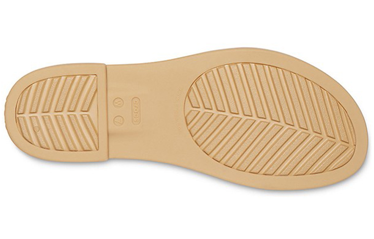 Sizing (Women) Crocs Outdoor Open-Toe Flat Sandal 'Mushroom' 206109-15W